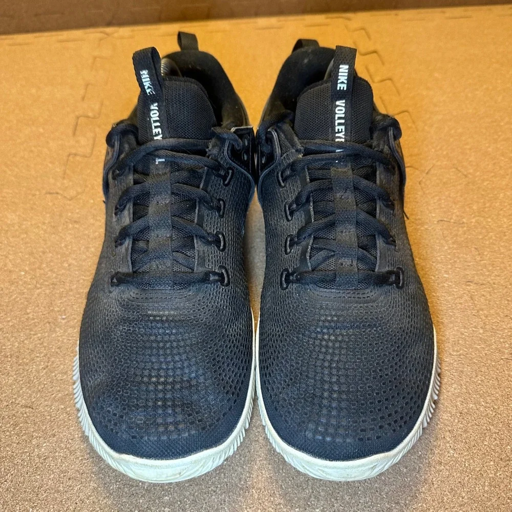 Nike Air Zoom Hyperace 2 Womens 10 Volleyball Shoes Black White AA0286-001